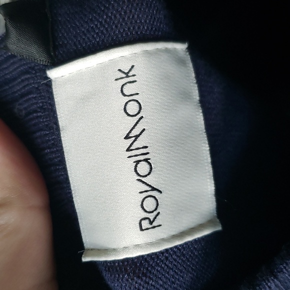 💥4/$20 Modcloth Navy Cropped Cardigan 3/4 sleeve - Picture 5 of 9